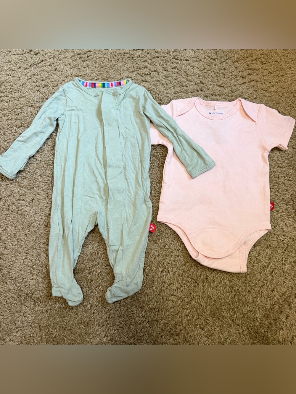 Magnetic me baby onesie and footie pajamas size newborn